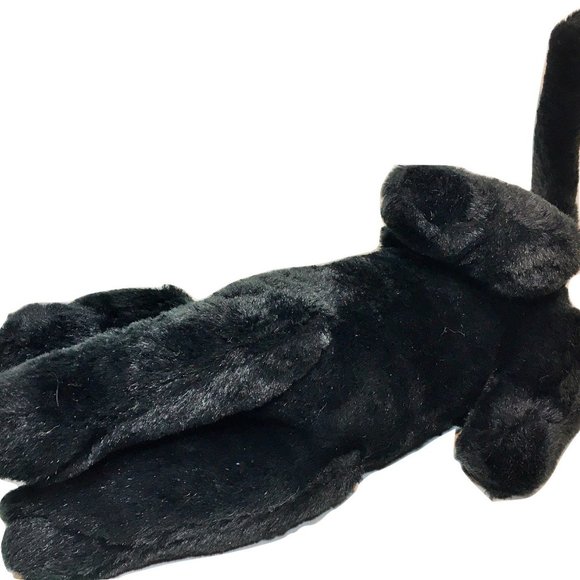 RARE Heunec Black Panther Big Jungle Cat Plush 28" - Picture 5 of 9